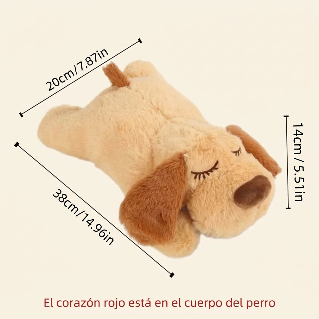 Peluche con Latidos para Perros y Cachorros - Sonidos de Corazón